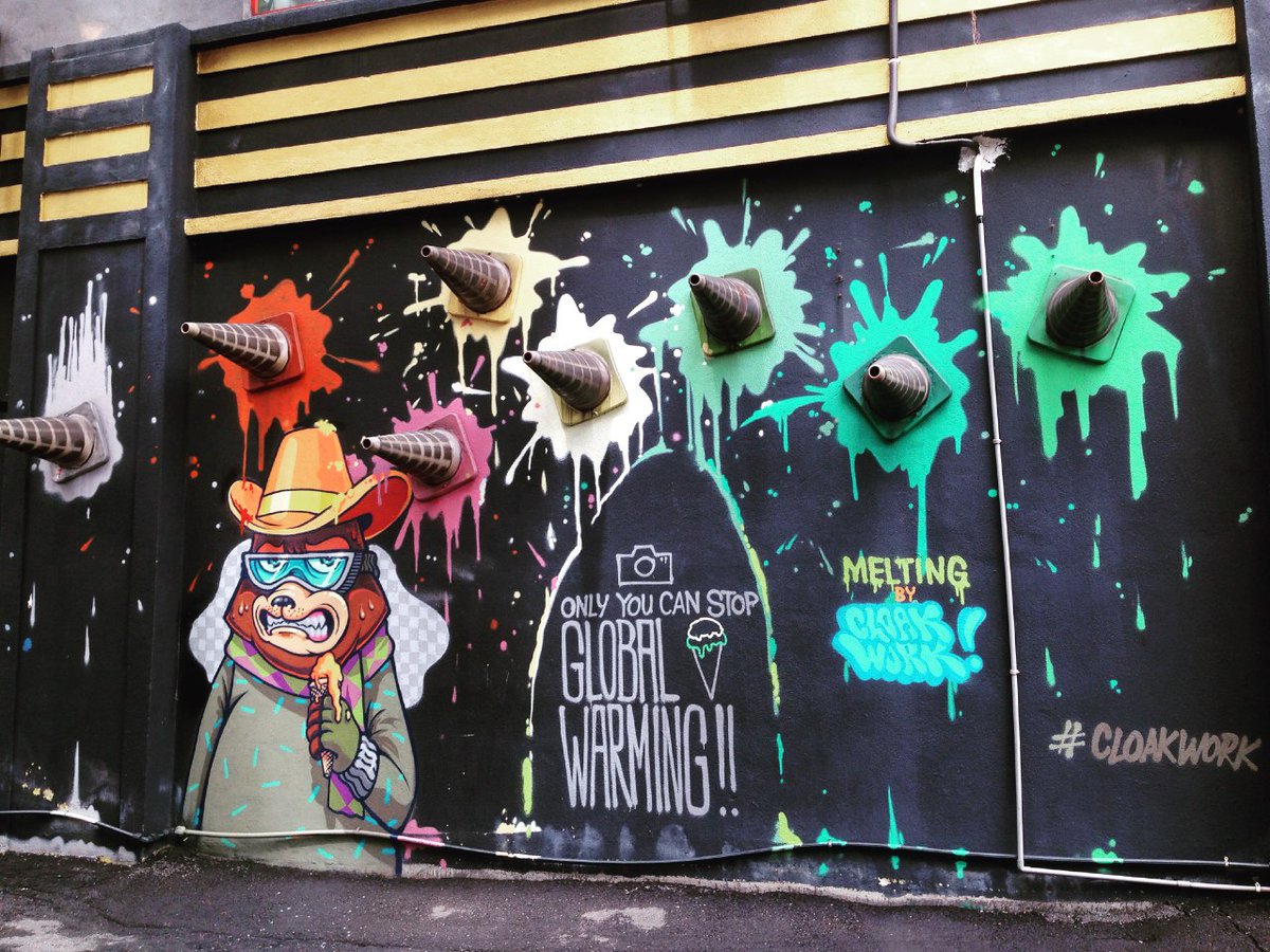 winterywinery's tweet photo. This is my favorite street art until now.. Taken at Section 7, Shah Alam around 2016 or 2017...
Art by #Cloakwork
#streetart #streetphotography #memories https://t.co/ceyy9IhbrR