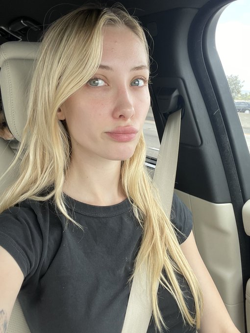 1 pic. me not wearing makeup or cute clothes to buy a car so maybe they won’t take advantage of me being