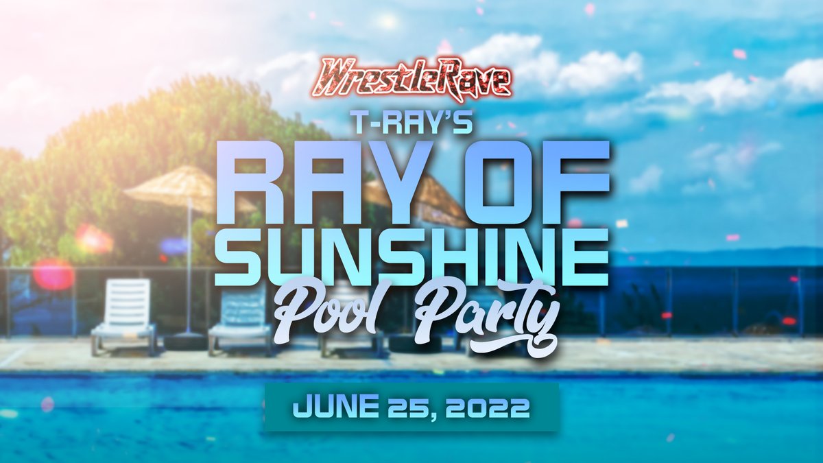 Sun's Out and Guns will be Out for T-Ray's Ray of Sunshine Pool Party at Houston Premier Arena on June 25th! 😎🏖️🩴🌅

Gimme 30 Retweets and 30 Likes and get a talent announcement.... (T-Ray isn't the announcement because that's obvious)