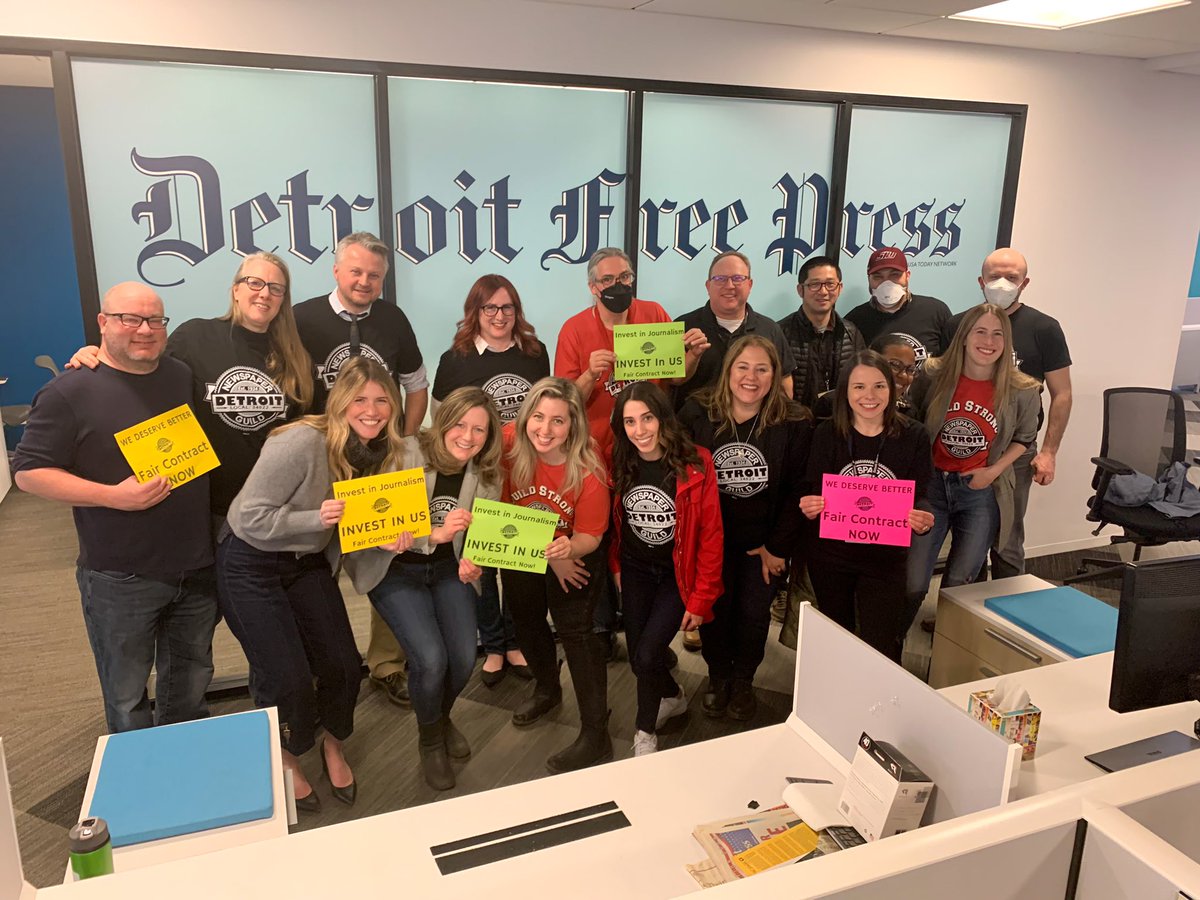 DanaAfana's tweet image. Soon, my @local34022 colleagues and I go back to the table with @Gannett. Like many others, we worked tirelessly through the pandemic and beyond, and we deserve a fair contract.