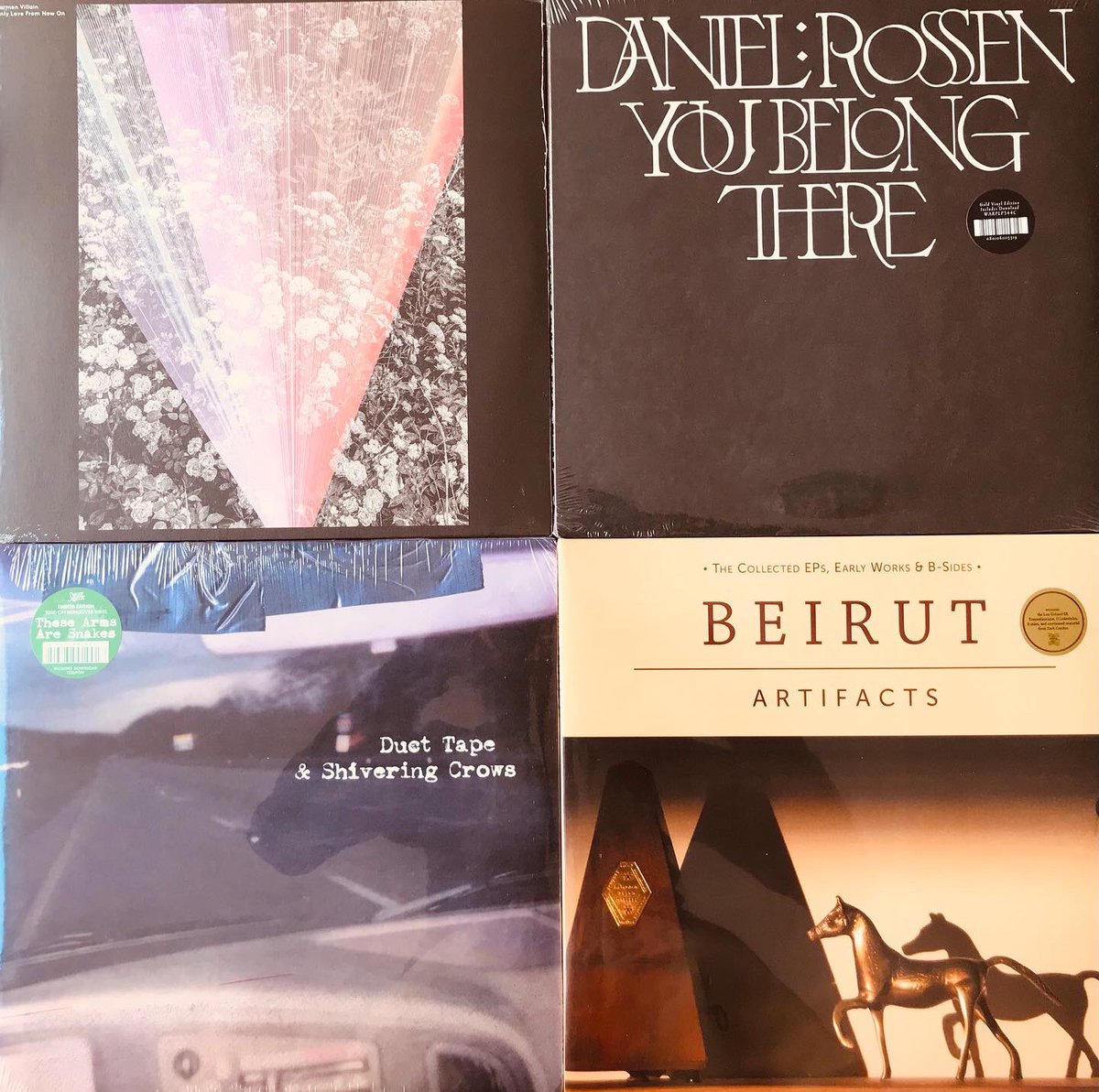 TRecsss's tweet photo. ¡Discos nuevos!
Con amor,
Tea Recs
Ya disponibles en https://t.co/1O00j3pv7l y en el local de 2-9pm.
#beachfossils #fayewebster #beirut #thefeelies #anteloper #danielrossen #boardsofcanada #carmenvillain https://t.co/O466crxc12