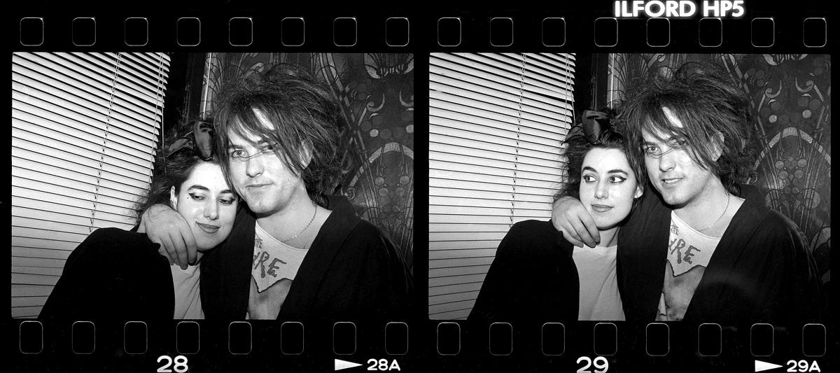 Mary Poole &amp; Robert Smith
1985 📸 Richard Bellia