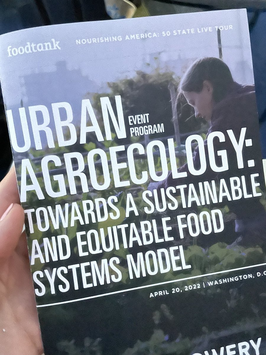 “We want food systems that incorporate food justice as an input and a yield.” - <a href="/DaniNierenberg/">Danielle Nierenberg, Food Tank</a> of #foodtank on how to cultivate sustainable food systems