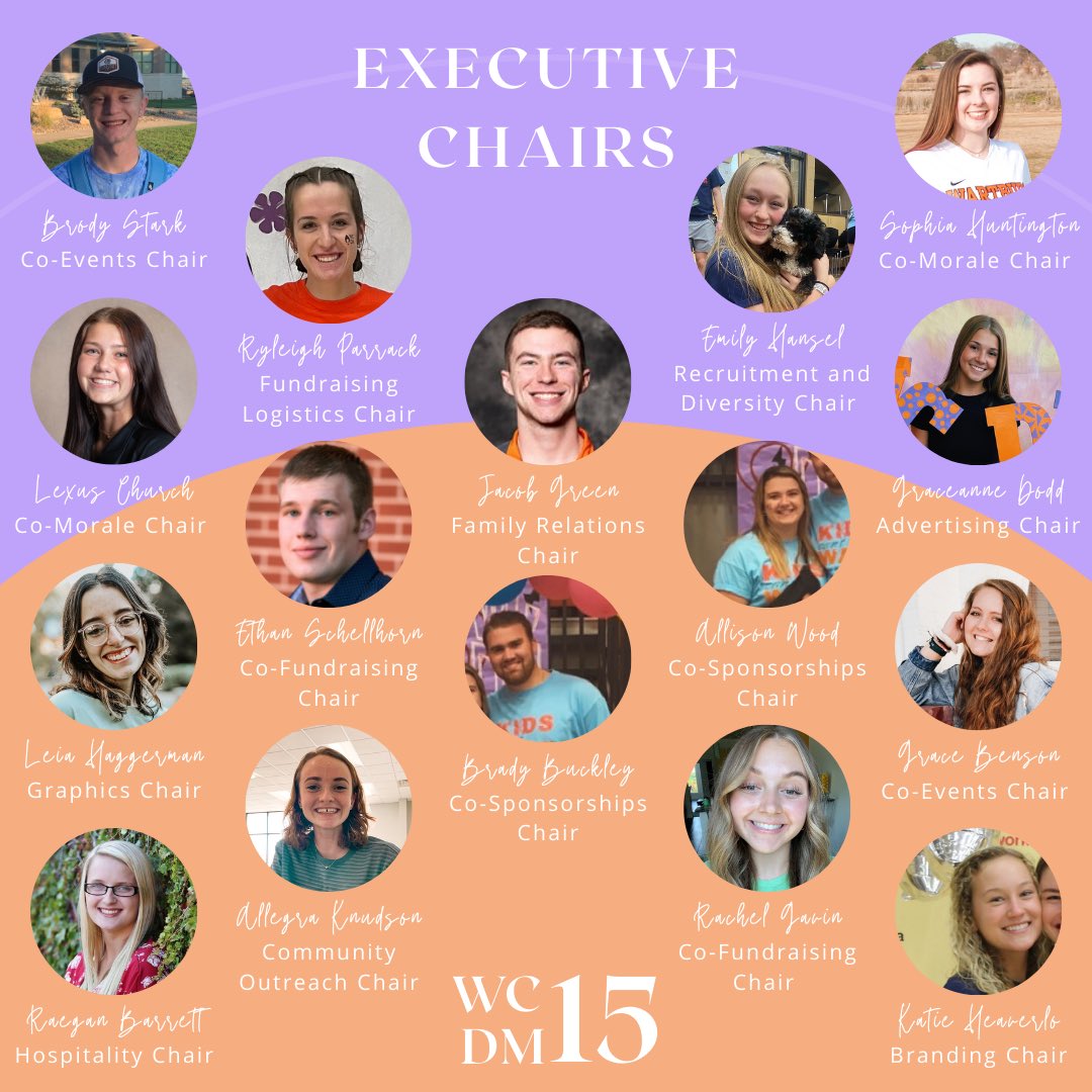 Help us welcome our WCDM Executive Chairs! This individuals love WCDM and will work closely with our board of directors to help us have a successful year!! #wcdm15