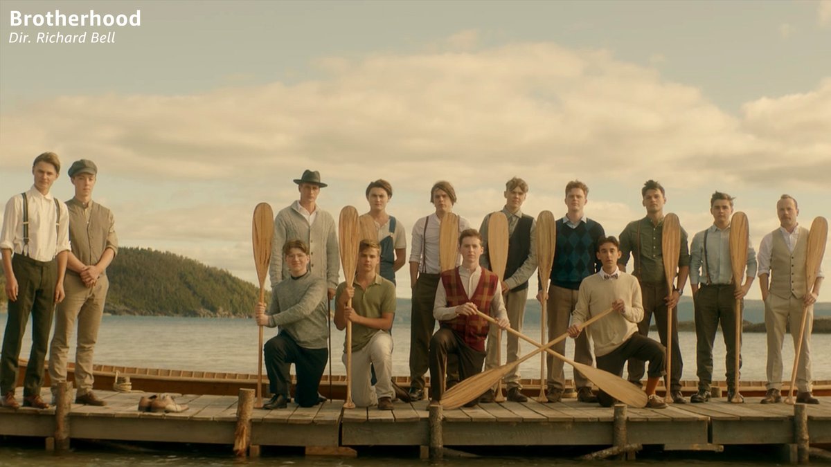 Looking for a period drama? We got you.

Directed by Richard Bell, Brotherhood tells the true story about a band of teenage boys who must fight to survive when their canoe capsizes during a sudden summer storm on Balsam Lake in 1926. #CanFilmDay
