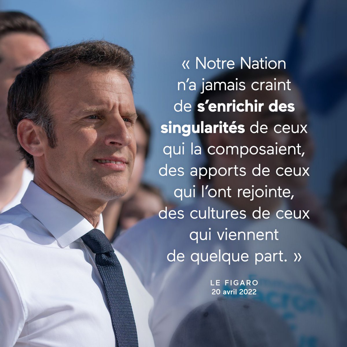ZeggiatoM's tweet photo. #JeVoteMacron
#avecvous2022 #2022LeDebat #NiMarineNiLePen https://t.co/I38p2TRW1t