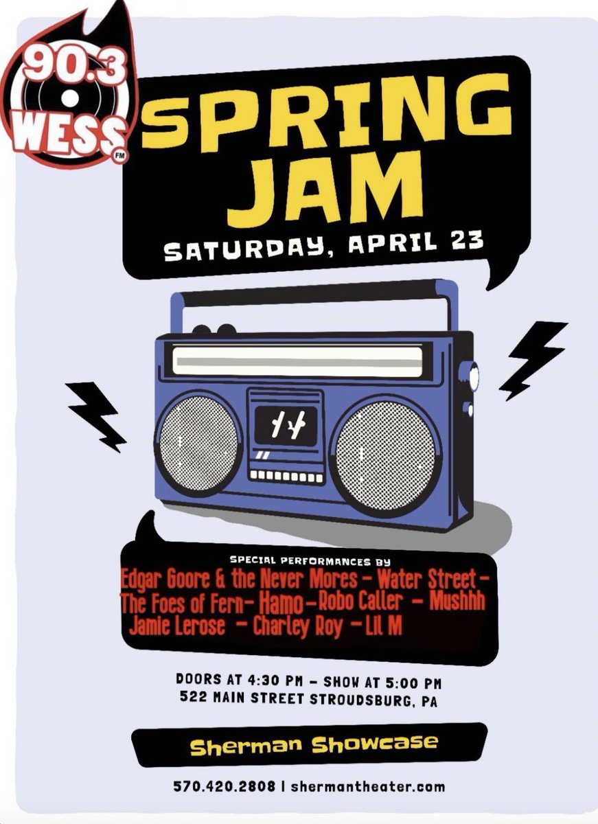 Spring Jam is this Saturday! Click the link in our bio to purchase tickets!