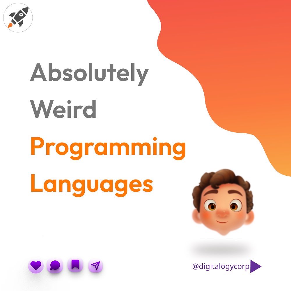 DigitalogyCorp's tweet image. Did you even know that these programming languages exist? 😏
#programming #programminglang #coding #coders #code #codinglanguages #scripting #scriptinglanguages #programming #programminglanguage #programminglife #learnprogramming #programmings #programmingislife