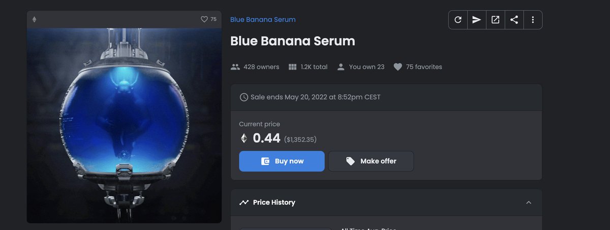 Nodeopoly (@nodeopoly) on Twitter photo <a href="/AlphaKongsClub/">Alpha Kongs Club</a>
#NFTGiveaway Over $1350!
Blue Banana Serum DROP!
#Giveaways
#cryptogiveaway
#NFT #NFTs
To Enter
Follow <a href="/nodeopoly/">Nodeopoly</a> and <a href="/AlphaKongsClub/">Alpha Kongs Club</a>, Retweet And tag a friend!
Random Picker generator will be drawn on Sunday 24th at 23:00
(4 days 2 hours)
GOOD LUCK! <a href="/AlphaKongsClub/">Alpha Kongs Club</a>
#NFTGiveaway Over $1350!
Blue Banana Serum DROP!
#Giveaways
#cryptogiveaway
#NFT #NFTs
To Enter
Follow <a href="/nodeopoly/">Nodeopoly</a> and <a href="/AlphaKongsClub/">Alpha Kongs Club</a>, Retweet And tag a friend!
Random Picker generator will be drawn on Sunday 24th at 23:00
(4 days 2 hours)
GOOD LUCK!