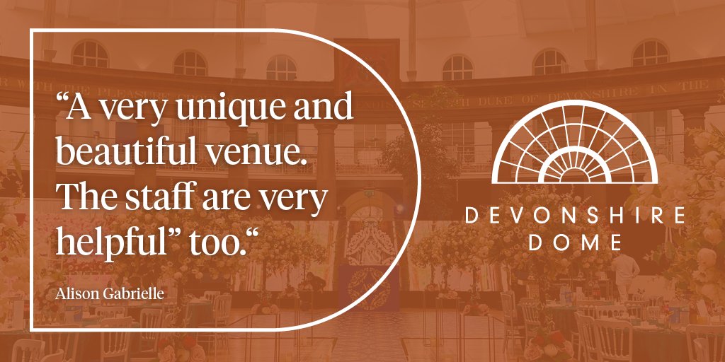 For something spectacular, the Grade II* listed Devonshire Dome is your perfect choice of wedding venue and as one of the most dramatic spaces in the UK, it offers a breathtaking backdrop to your celebrations. 

 ow.ly/EeW230sg2Xx

#weddings #asianweddings #buxton #highpeak