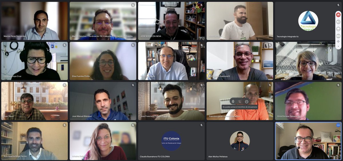 ClassInTheBox's tweet photo. Hoy hemos presentado al equipo de Beta-Testers la nueva extensión #citbREC🔴, ya lista para ser testada. Muy buen feedback desde el minuto 1. Gracias por vuestras aportaciones e ideas! Seguimos soñando!🚀 #rEDvolution #HelpingEducationMoveForward https://t.co/kApZAKPN6T