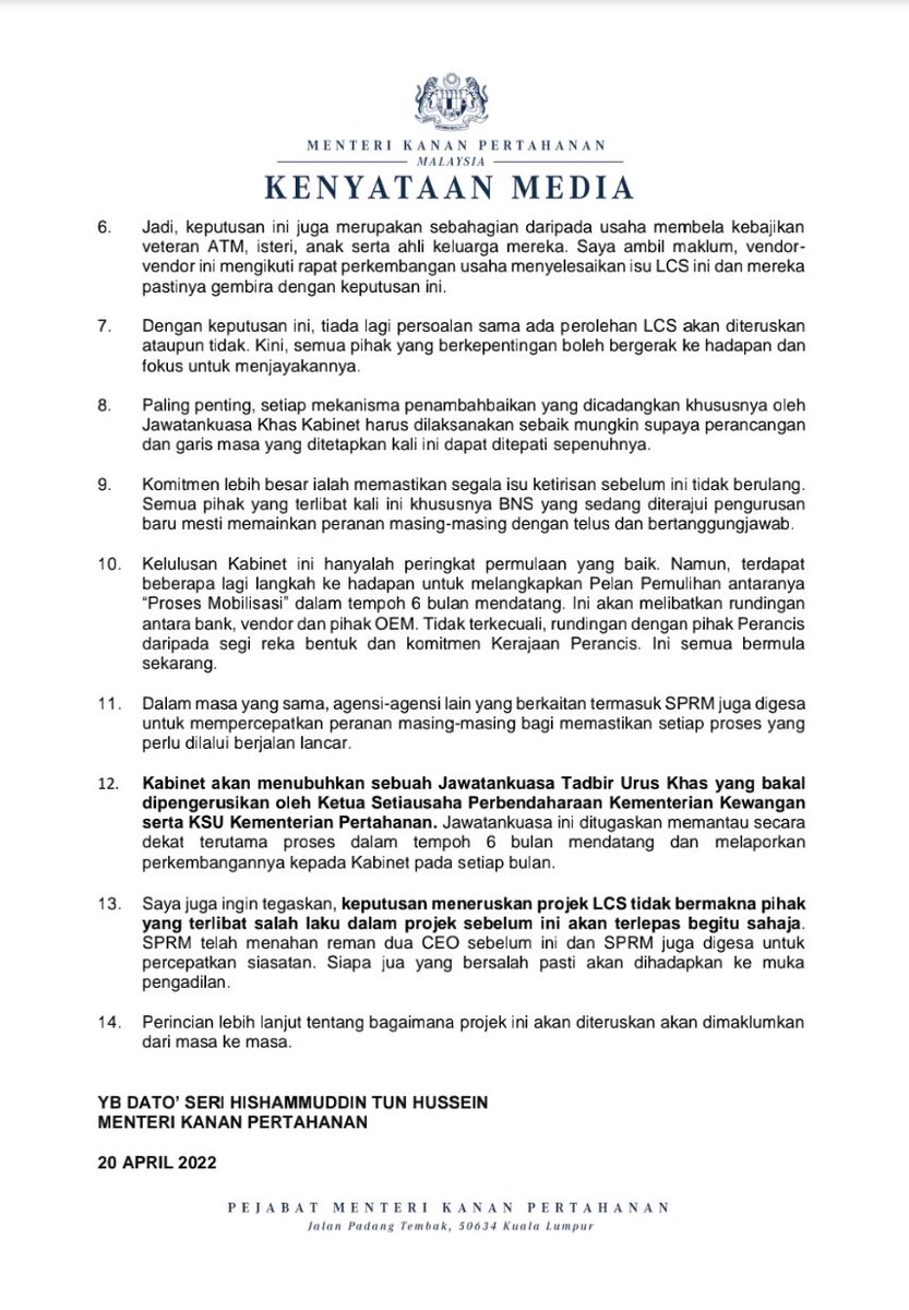 Royal Malaysian Navy tweet media