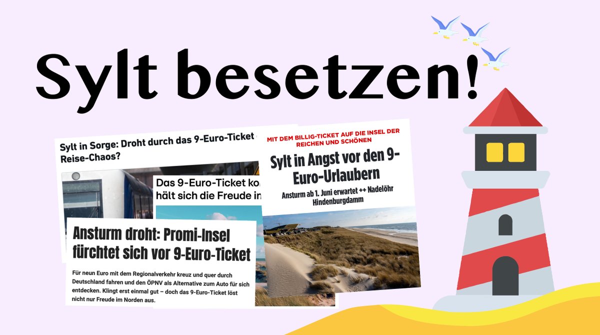 Kommt zu den Chaostagen auf Sylt!