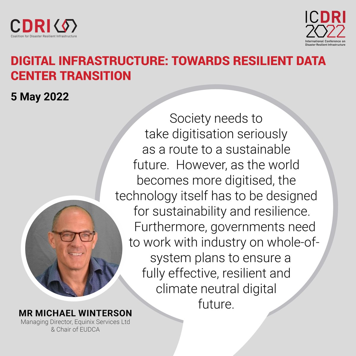 Coalition for Disaster Resilient Infrastructure tweet media