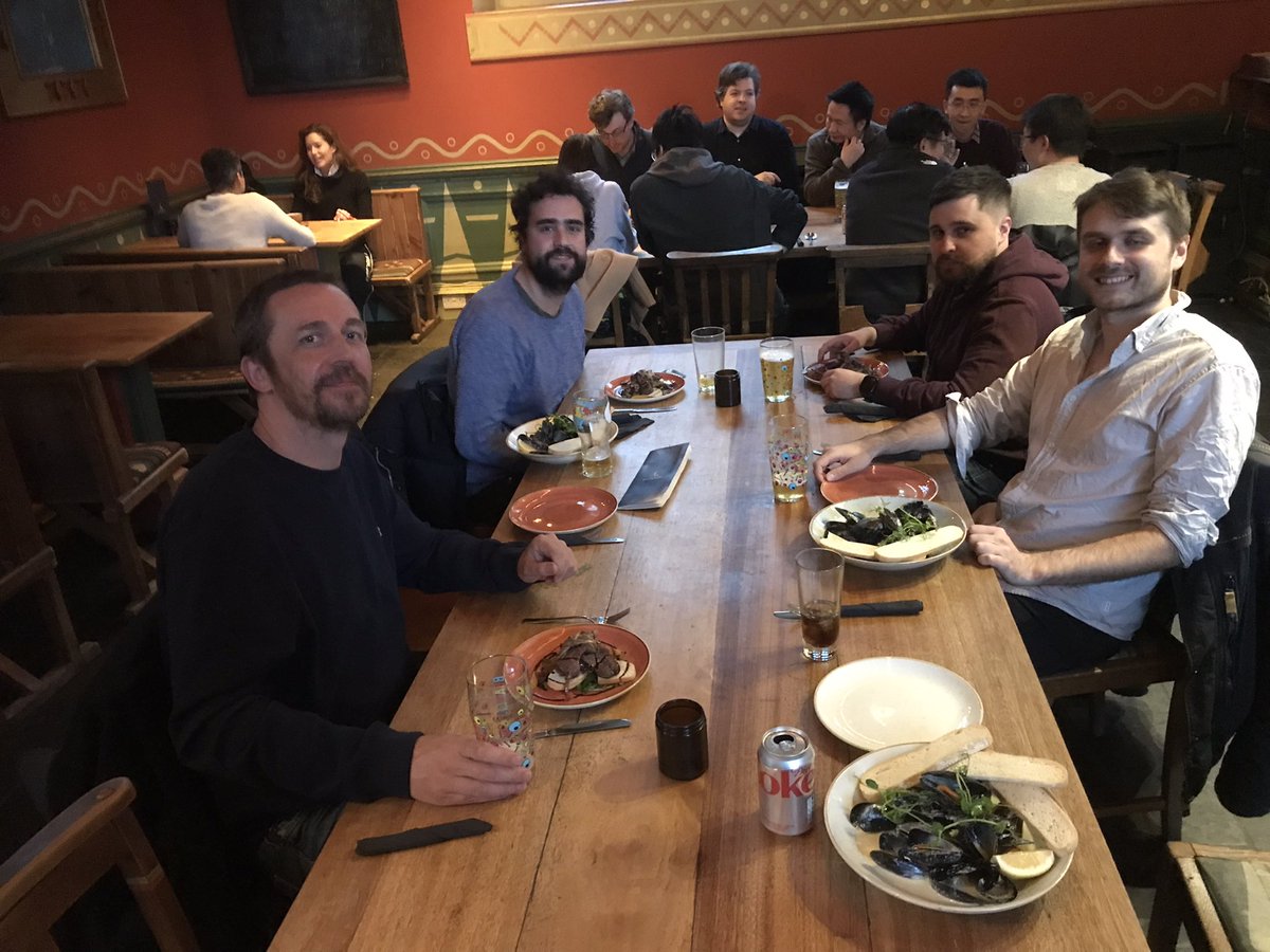 For the first time since the start of the pandemic, we have been able to have an in person dinner to celebrate the successful PhD defence of a student. Congrats <a href="/wangxieric/">Xi Wang</a> !!