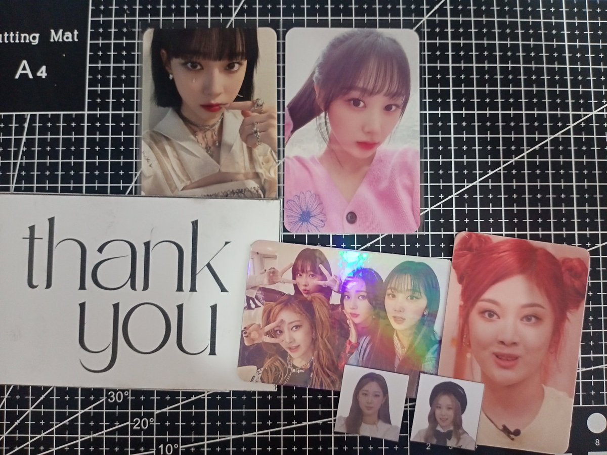 kcwcarts's tweet photo. ꒰💌꒱ happy mail! 
⤷ #kcwbuys ♡

hello @nnystudio ! i received wintears &amp; giselle clio already ^-^ tysm for bringing them home safely &amp; for the freebies <3 #nstudiothanks https://t.co/gM1GdzsGKS