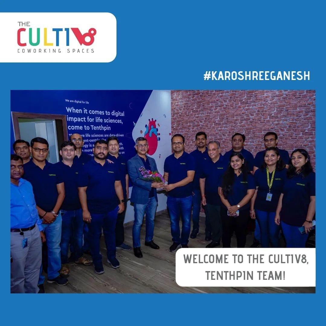 TheCultiv8's tweet photo. Welcome to The Cultiv8! @TenthpinMC 
#karoshreeganesh 
Find all that you need to work in one place, so you can do what you do best!
Every side is a new beginning of new inspiration!
Find the best suitable workspace for you only at The Cultiv8.
#workatcultiv8
#coworkingspaceinpune https://t.co/ukHXkMpTc1