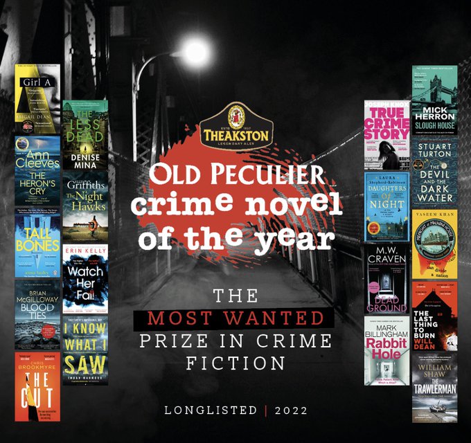 GreeneandHeaton's tweet photo. #TrueCrimeStory by @josephknox__ and #DaughtersofNight by @LauraSRobinson are both on the longlist for Theakston Old Peculier Crime Novel of the Year 2022! @TheakstonsCrime
https://t.co/w7qnnltfhA https://t.co/No10ZMZ69V