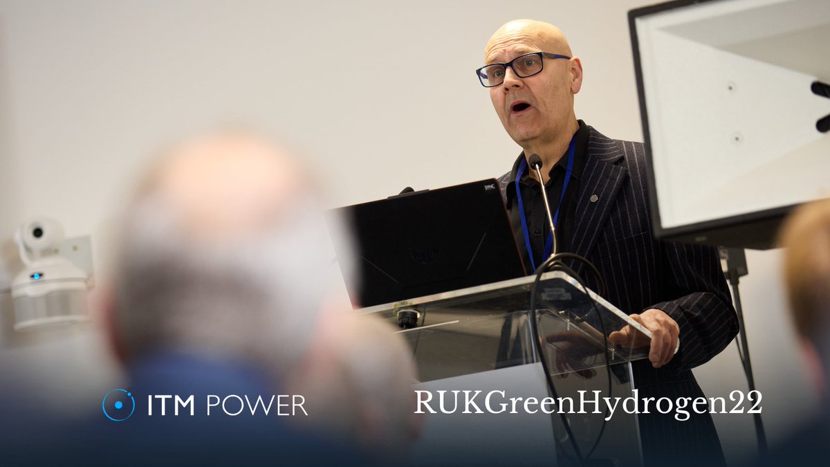 This morning, our CEO <a href="/DrGrahamCooley/">Graham Cooley</a> kicked off <a href="/RenewableUK/">RenewableUK</a>’s highly anticipated and fully sold out #RUKGreenHydrogen22 event.
