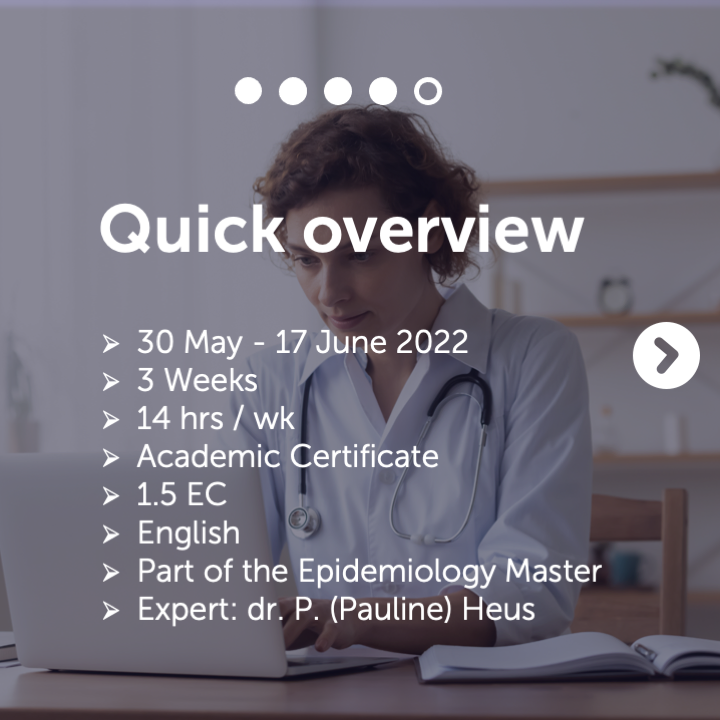 ElevateH's tweet image. Systematic Reviews in Intervention Research
This online course is part of the Epidemiology Master's programme at Utrecht University.
📆 Enroll before 23 May 2022 to start your course! bit.ly/3kFobn8
#systematicreview #research #elevatehealth