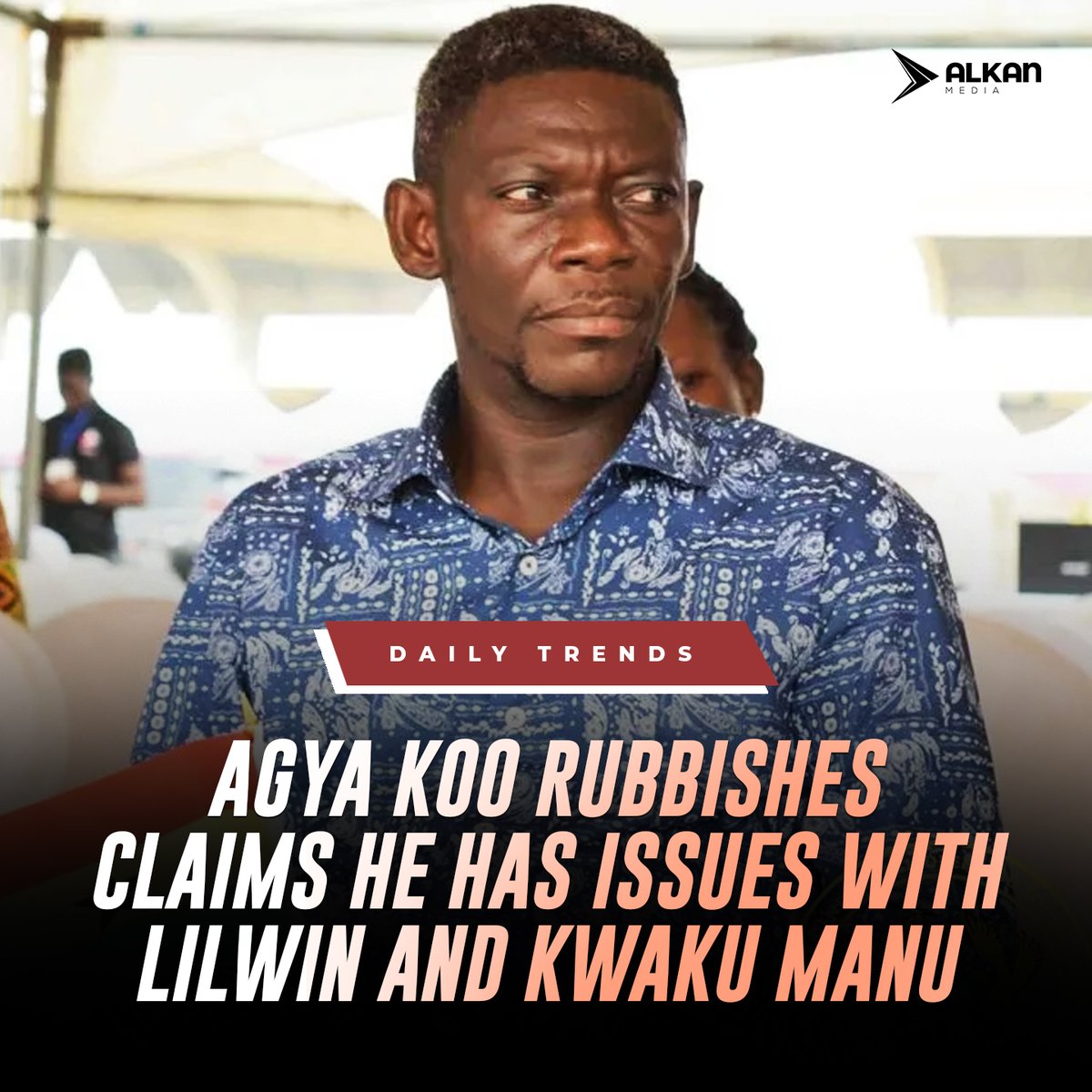 alkan_media's tweet photo. The senior actor in a viral video has shared on youtube has rubbished claims that he is in some sort of conflict with the two actors while stating some instances to confirm he was on talking terms with them. #ghana #agyakoo https://t.co/fadEI3leI7