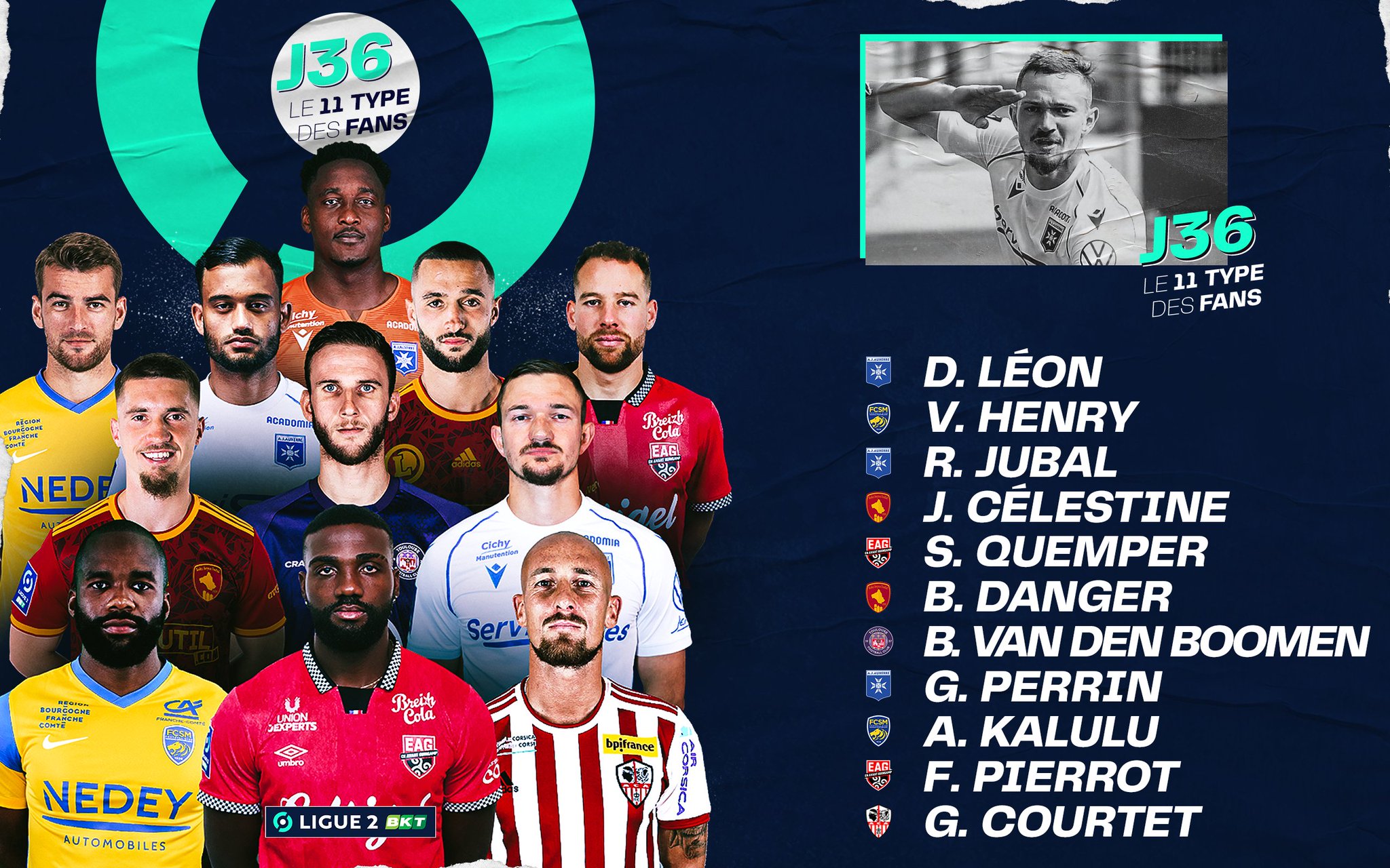 Ligue 2 BKT on Twitter "Que pensezvous de ce 11TypeFans ? Merci à