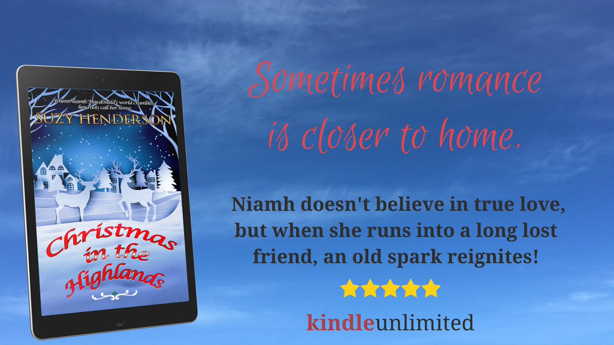 Christmas in the Highlands BestSeller Amazon UK Unlucky in love Niamh flees to the Highlands. Will local laird Alex Mackenzie be her second chance? 'I couldn't put it down.' 'Enjoyable read.' eBook Free on KU mybook.to/CITH #Romance #book #BookTwitter