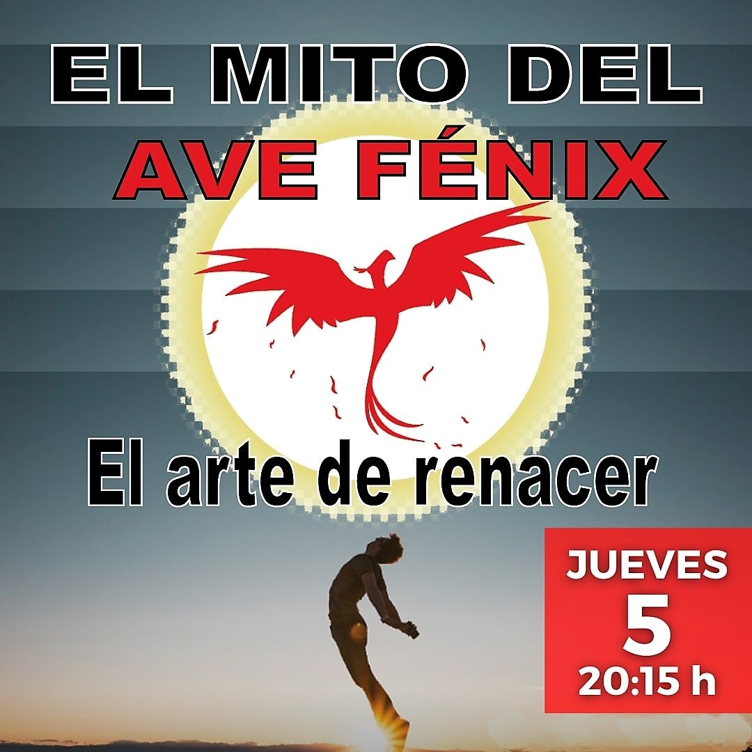 ImaginaliaTweet's tweet photo. 📣#jueves 5 #mayo 20:15h. en el Centro Imaginalia:
Charla “El Mito del Ave Fénix: el arte de renacer”
👩‍🏫 Ponente: Lilia García
👉 Entrada libre hasta completar aforo ¡Os esperamos!
#nuevaacropolisalicante #cetroimaginalia  #filosofia #cultura #voluntariado #alicante #yovoy https://t.co/5zNV3HrDSO
