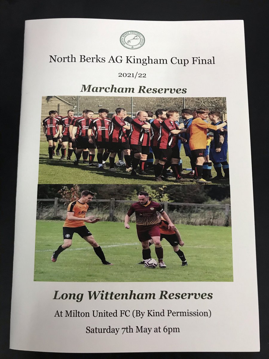 NorthBerks (@northberks) on Twitter photo Next up is the AG Kingham Cup Final Saturday 7th May at Milton United 6pm KO <a href="/LongWittenhamFC/">Long Wittenham FC</a> <a href="/MarchamFC/">Marcham FC</a> <a href="/MiltonUnited/">Milton United FC</a> Next up is the AG Kingham Cup Final Saturday 7th May at Milton United 6pm KO <a href="/LongWittenhamFC/">Long Wittenham FC</a> <a href="/MarchamFC/">Marcham FC</a> <a href="/MiltonUnited/">Milton United FC</a>