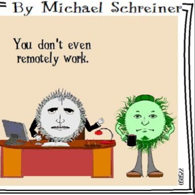 ballz_the's tweet image. #thefuzzballz 050522 Remotely Work 
#remotelywork #workremotely #remoteworking #workfromhome #work #worklife #workplacehumor