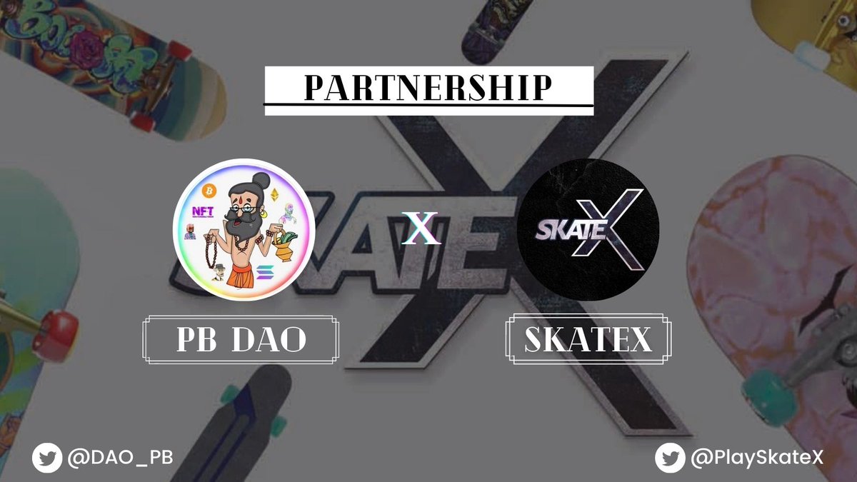 AkatsukiLabs's tweet photo. 🎁GIVEAWAY🎁

📌Project - @PlaySkateX

Prizes:
🏆100$ + 1 Sol 
🏆$3X WL Spots 

To enter:
1️⃣Follow @DAO_PB And @PlaySkateX
2️⃣RT + LIKE
3⃣Tag 2 friends

#GIVEAWAY #WLGiveaways 🎁 https://t.co/LHx1FG8sv4