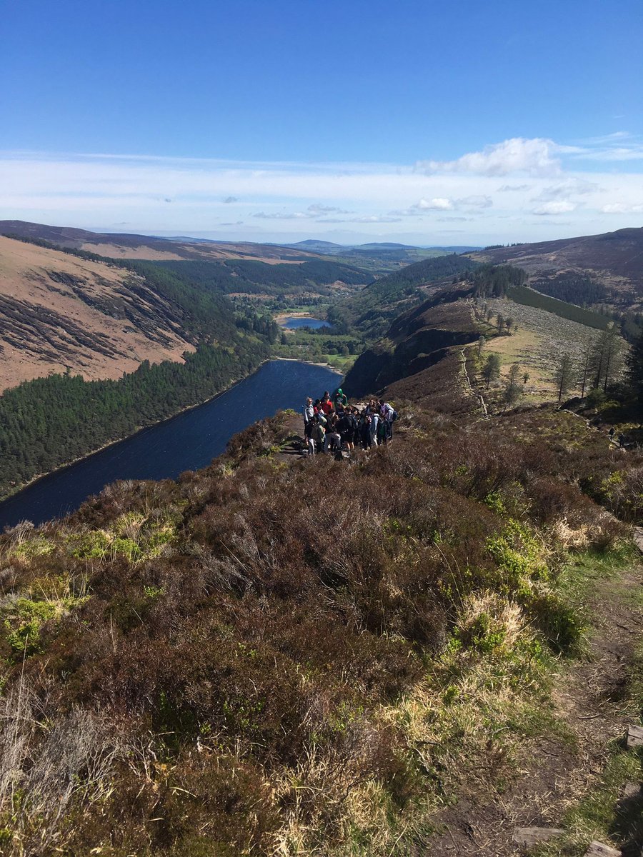 NAISDublin's tweet photo. Our Grade 10 students completed a 14km hike 🚶🏽around Glendalough ⛰️ yesterday as part of their focus on #PERMAH. 

#studentwellbeing #nordangliaeducation #globaleducation #internationalschool #internationalbaccalaureate https://t.co/cGXk4v4XaK