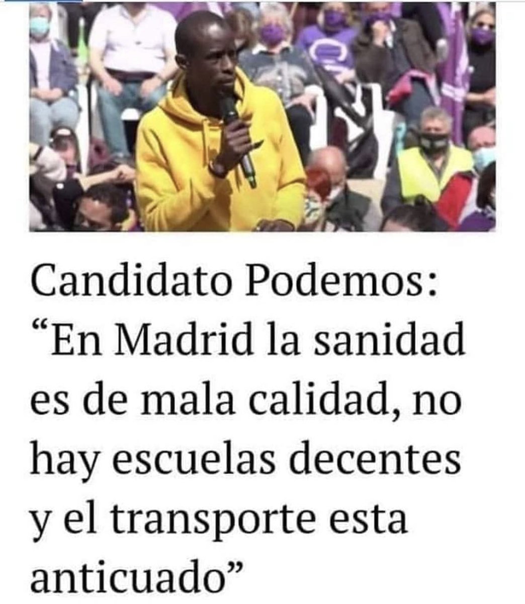 Ante el desolador panorama, estimado comunista, yo le recomiendo la huida. Sin mirar atrás hacia este Madrid de vida de miseria.