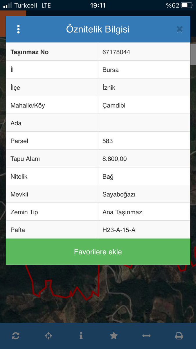 Bursa iznik ilcesinde  güzel konumda verimli zeytinlik ..