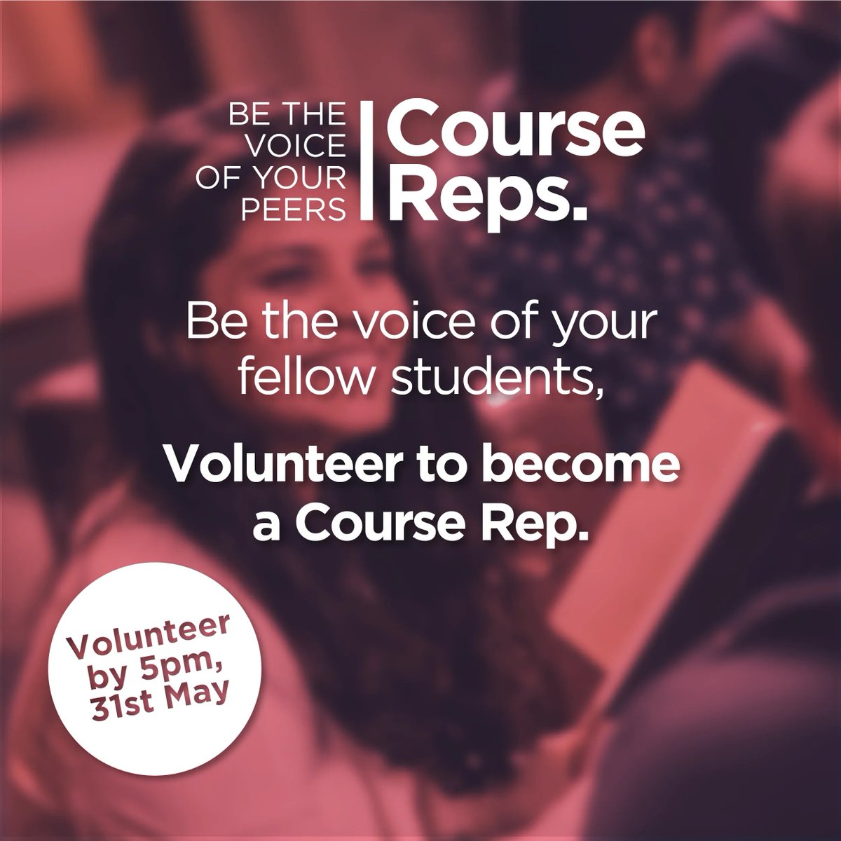 qubschooloflaw's tweet image. The Student Voice team at QUBSU are recruiting next year's Course Reps, open to UG students NOT in final year. The deadline for students to volunteer is 5pm, Tuesday 31 May 2022.

More info on what a #CourseRep is, and how to sign up, can be found here: bit.ly/37dJCZv