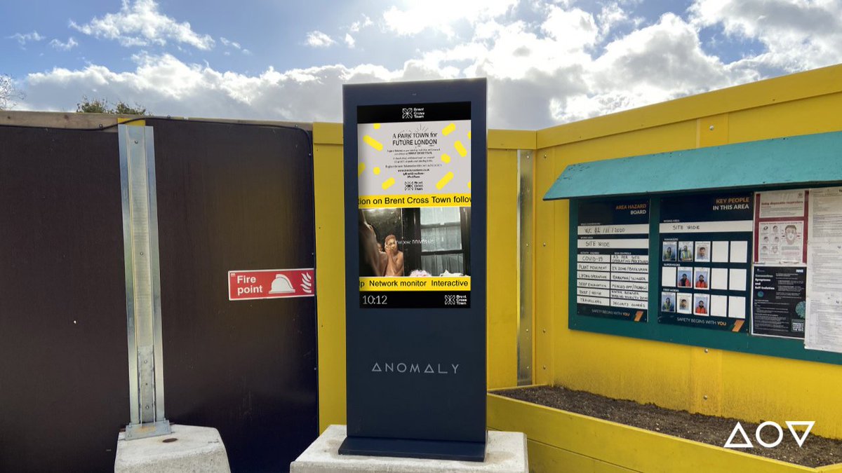 Anomaly_Visual's tweet image. Anomaly&apos;s #digitalsignage is installed on Galldris Group&apos;s Brent Cross Town project

It originally showed health &amp;amp; safety signage for the workers, but it&apos;s now used to provide project updates for the public and shows the Visitor Pavilion opening times

anomalyvisual.co.uk