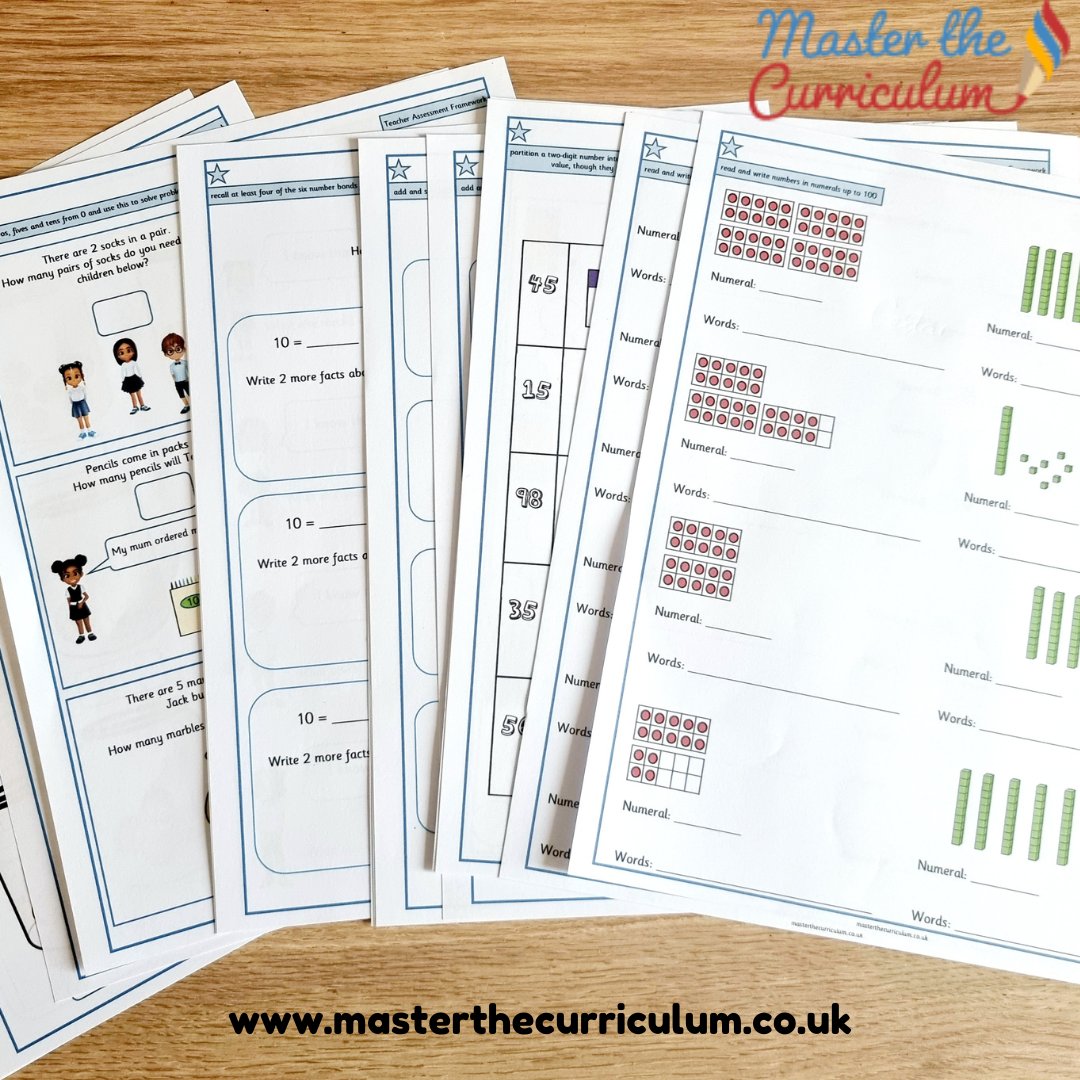 ✨TAF documents for Year 2✨
We have lots of TAF worksheets for working at age related, working within and working at greater depth! We also have these great evidence booklets 🤩