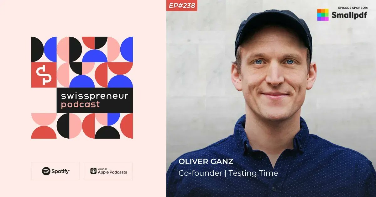 swisspreneur's tweet image. Way back in the Summer of 2020 we interviewed Reto Lämmler, co-founder and CEO at the UX test recruiter @testingtime. This week we chatted with the other piece of their successful puzzle: CTO Oliver Ganz. 

Listen here: buff.ly/3FeONVA