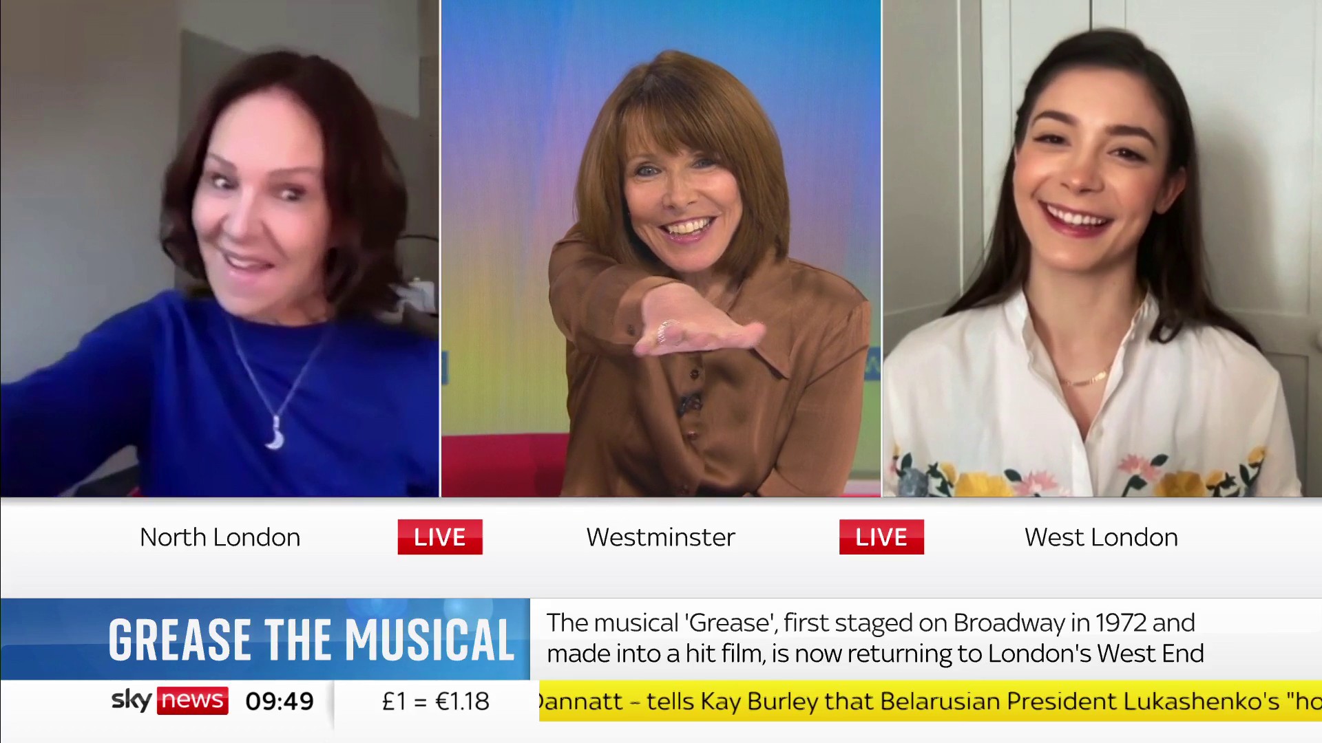Kay Burley on Twitter "Born to hand jive! The professionals show Kay how it’s done. We speak to