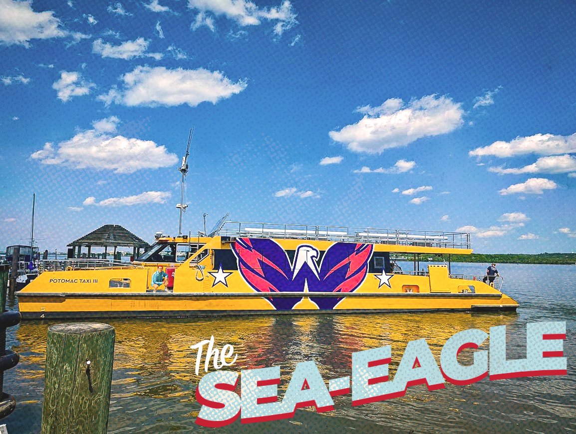 READ via @John7News: Sea-Eagle water taxi sets sail at DC Wharf to celebrate Caps' playoff game: https://t.co/K06cqGNcjk 

Ahead of tonight's Game 2, stay tuned to @7NewsDC this morning for John's live reports from @CapitalOneArena on @Capitals playoff hockey. https://t.co/WqFW3TWdYS