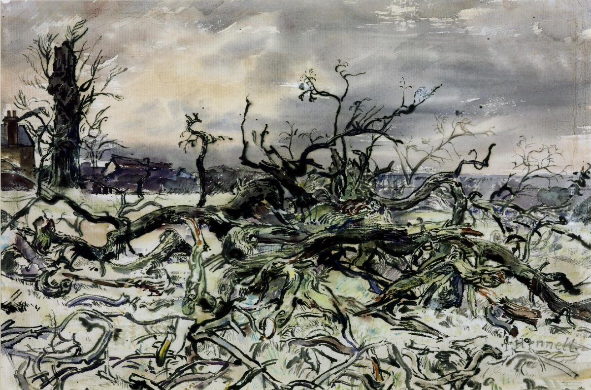 TateArtBot's tweet photo. Thomas Hennell, The Tree, 1938 https://t.co/oK8ulb4ovk #thomashennell #tatemuseum https://t.co/Z9lWKLDsic