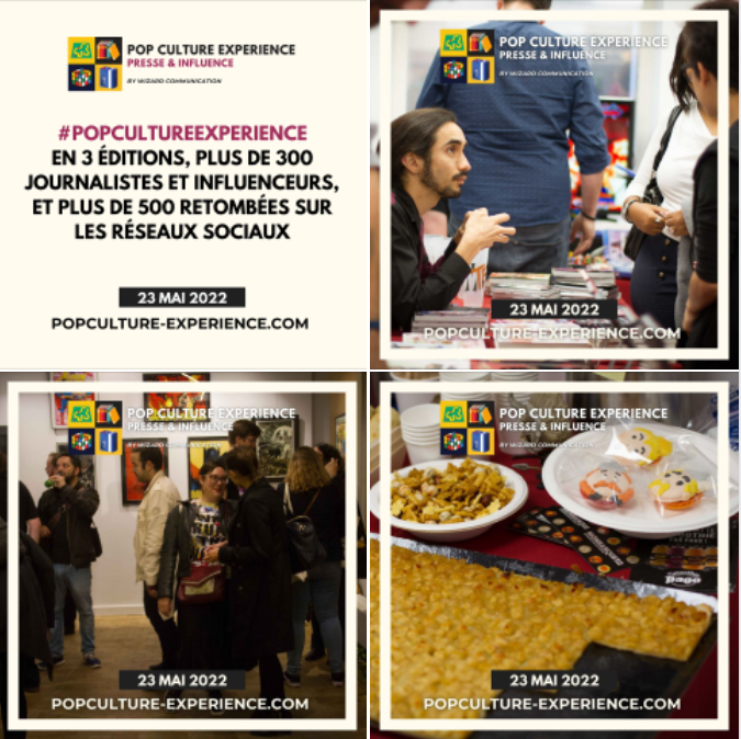 N'hésitez pas à vous inscrire aux Pop Culture Expérience, le 23 mai : my.weezevent.com/pop-culture-ex…