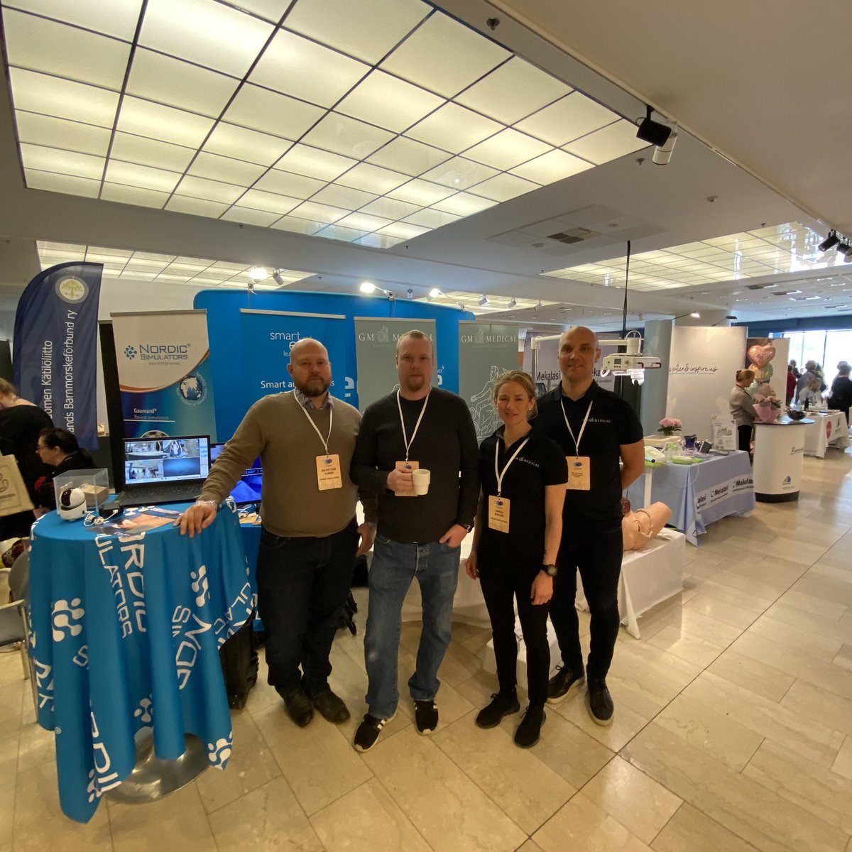Nordic Simulators (@nordicsimulator) on Twitter photo <a href="/NordicSimulator/">Nordic Simulators</a> x #GMMEDICAL #NJF2022HELSINKI Amazing congress - thank you <a href="/katiloliitto/">Suomen Kätilöliitto</a> 💙 <a href="/NordicSimulator/">Nordic Simulators</a> x #GMMEDICAL #NJF2022HELSINKI Amazing congress - thank you <a href="/katiloliitto/">Suomen Kätilöliitto</a> 💙