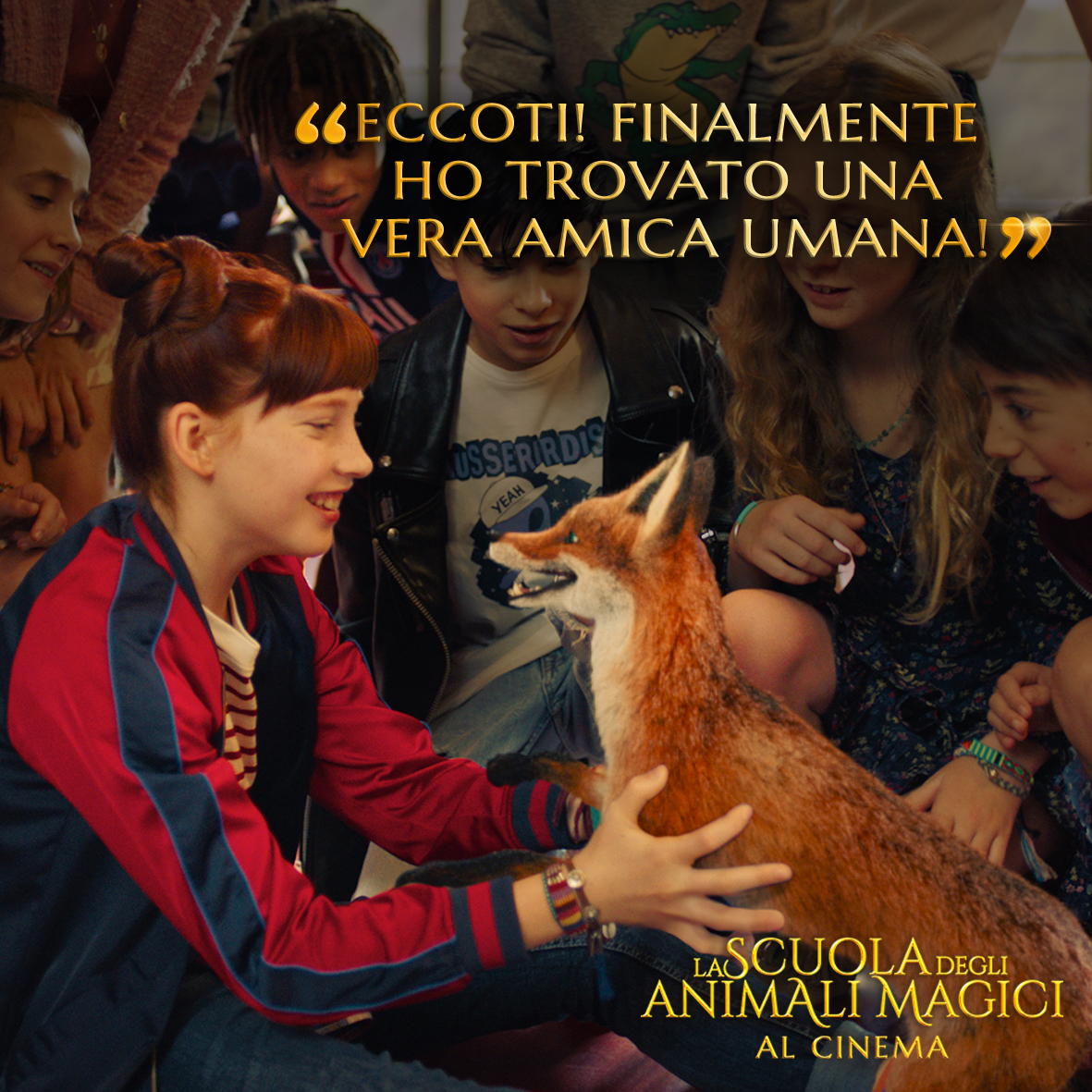 Quando un Animale Magico 🦊 🐢 incontra il suo padrone umano, si crea un legame indissolubile: così sarà anche per Ida e la volpe Rabbat🧡! Vieni a scoprire la loro storia ne #LaScuolaDegliAnimaliMagici ✨ ora al cinema!