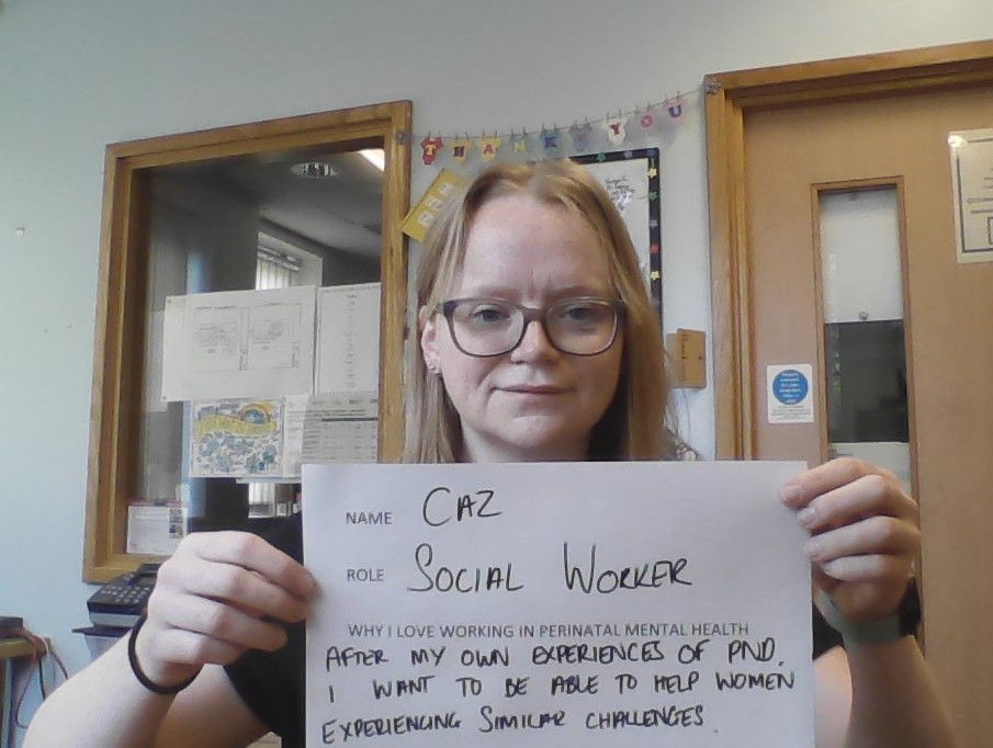 Caz is a Social Worker in the South hub of our Perinatal Service, here she shares why she loves working in Perinatal Mental Health Care 👇 #MaternalMentalHealthAwarenessWeek #PerinatalMentalHealth #CPFT