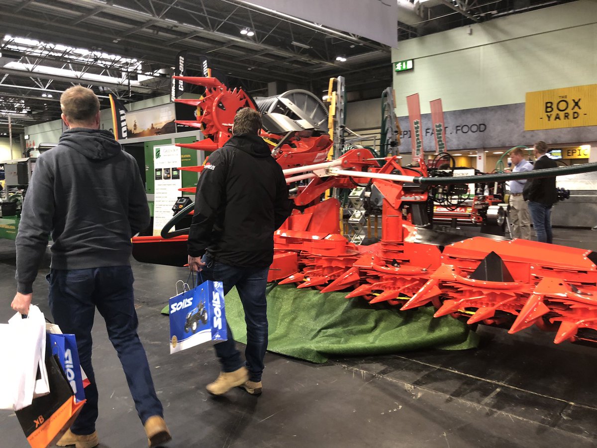 #Greencrop are the official importer of #Kemper in the UK &amp; Ireland #LAMMA22