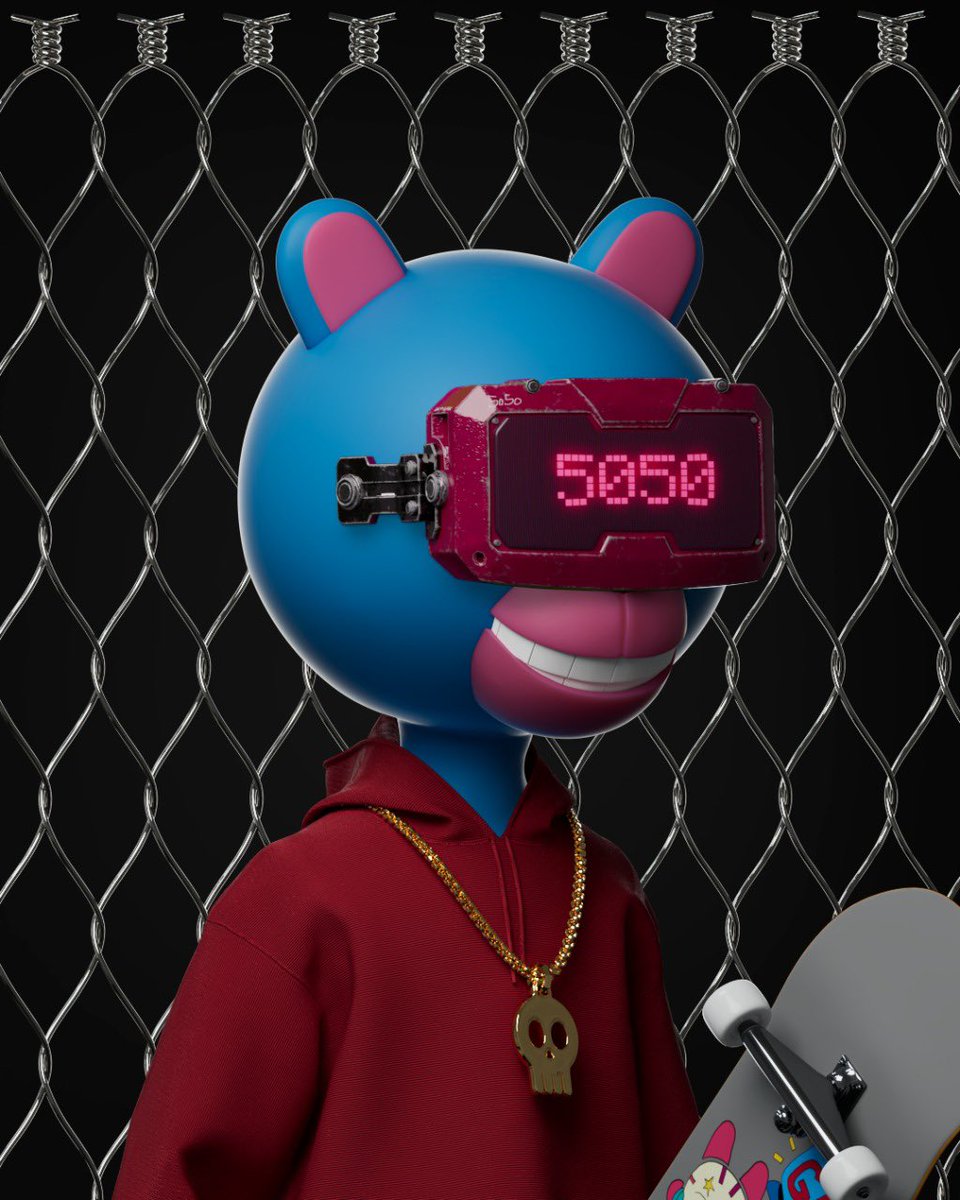 Aokuma with his cyber stuff 👀

Tag your friends that might love this!

#5050Skateverse #NFT #NFTCommmunity