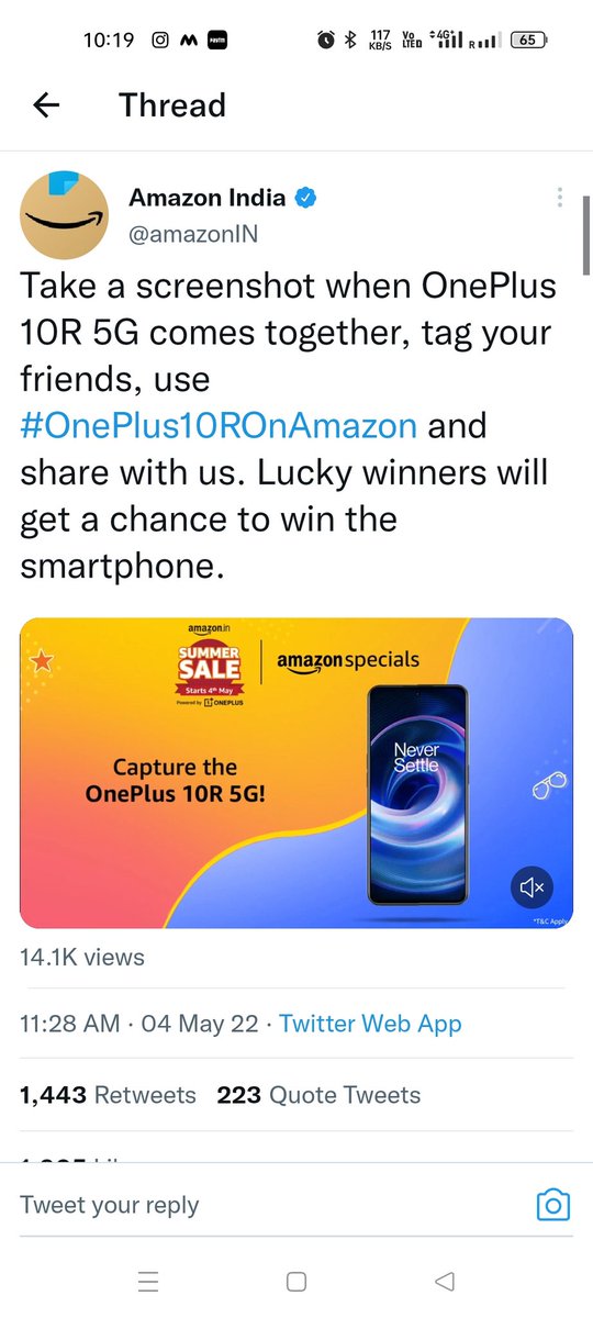 its_gurvinder7's tweet photo. @amazonIN @its_gurvinder7 @amazonIN https://t.co/W9MVe5mXCo