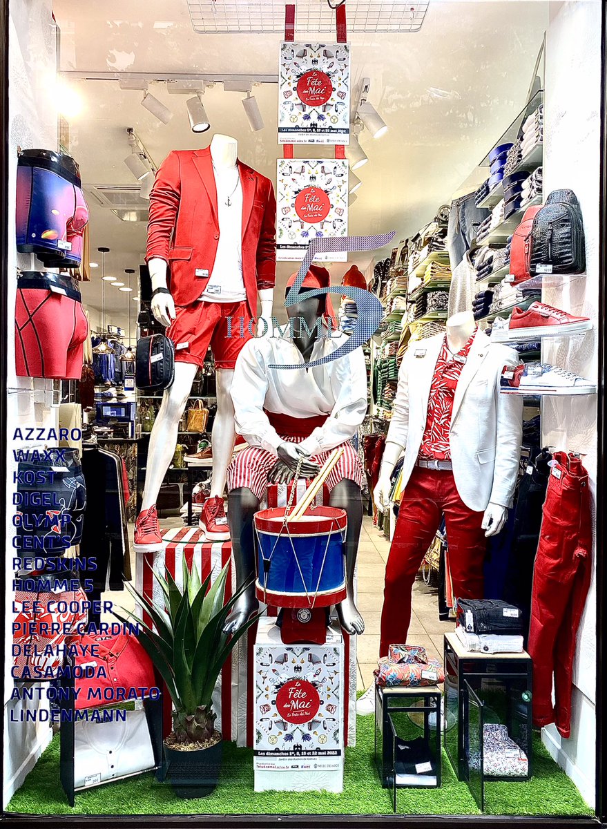 stanpalomba's tweet photo. 🔴⚫️ La fête des Mai ce n’est pas qu’ à Cimiez ! Bravo à #Homme5 pour cette belle déco qui fait honneur à nos traditions 🙏 #Monjeudiphoto 

@VilledeNice @VisitCotedazur #CotedAzurFrance @francebleuazur @RadioEmotion_ @BFMCotedazur #Nice06 @Nice_Matin https://t.co/ytLbzFNqVJ
