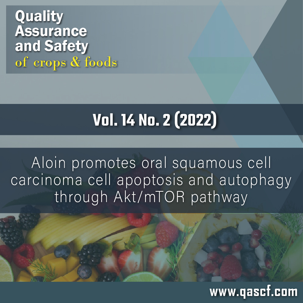 journalQAS's tweet photo. Aloin promotes oral squamous cell carcinoma cell apoptosis and autophagy through Akt/mTOR pathway.
Complete article available as open access at 
https://t.co/g6VfPfuk6N

#aloin #aloevera #foodscience #foodtech #food https://t.co/A9HKcV53LP